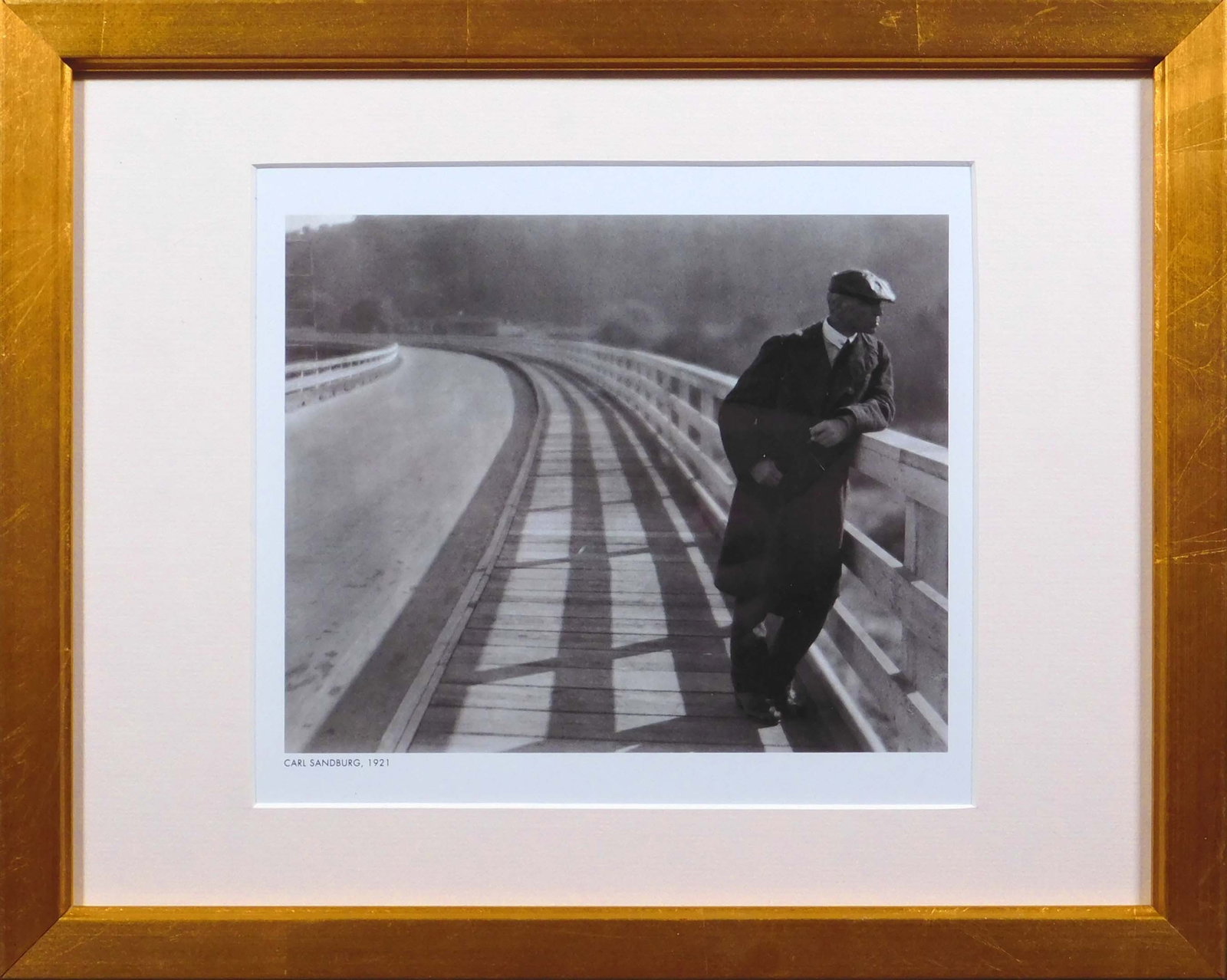 Edward Henry Weston: Carl Sandburg (1 of 7)