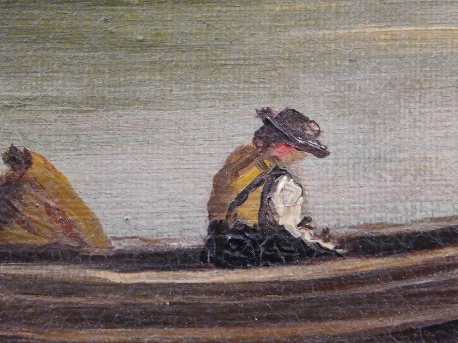 Fisherman Setting a Weir - 2