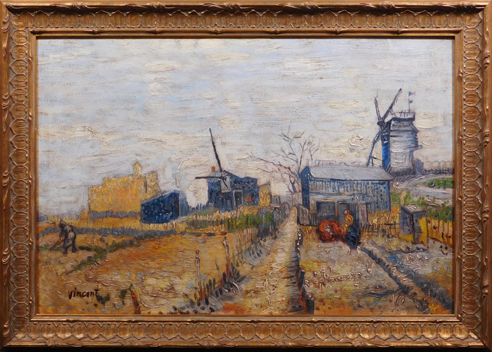 Vincent van Gogh, After : Montmartre, Windmills and Allotments (1 of 11)