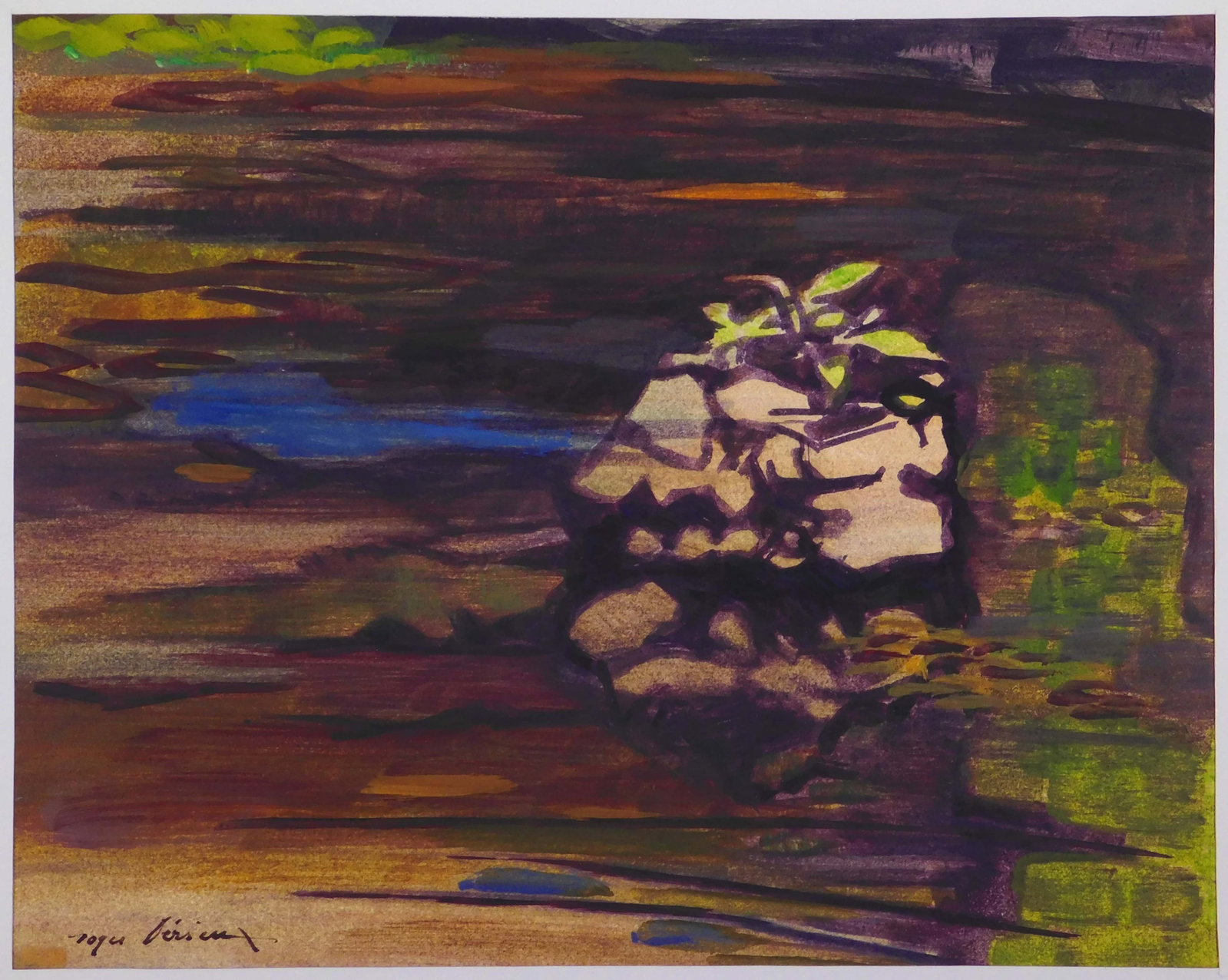 Roger Derieux: Huiles sur papier (1 of 9)