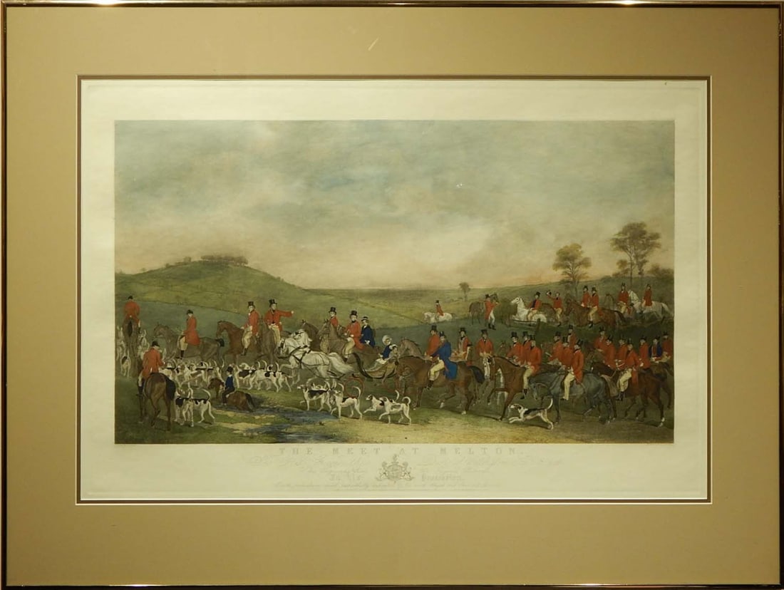 After Francis Grant: The Meet at Melton (Fox Hunt) (1 of 12)