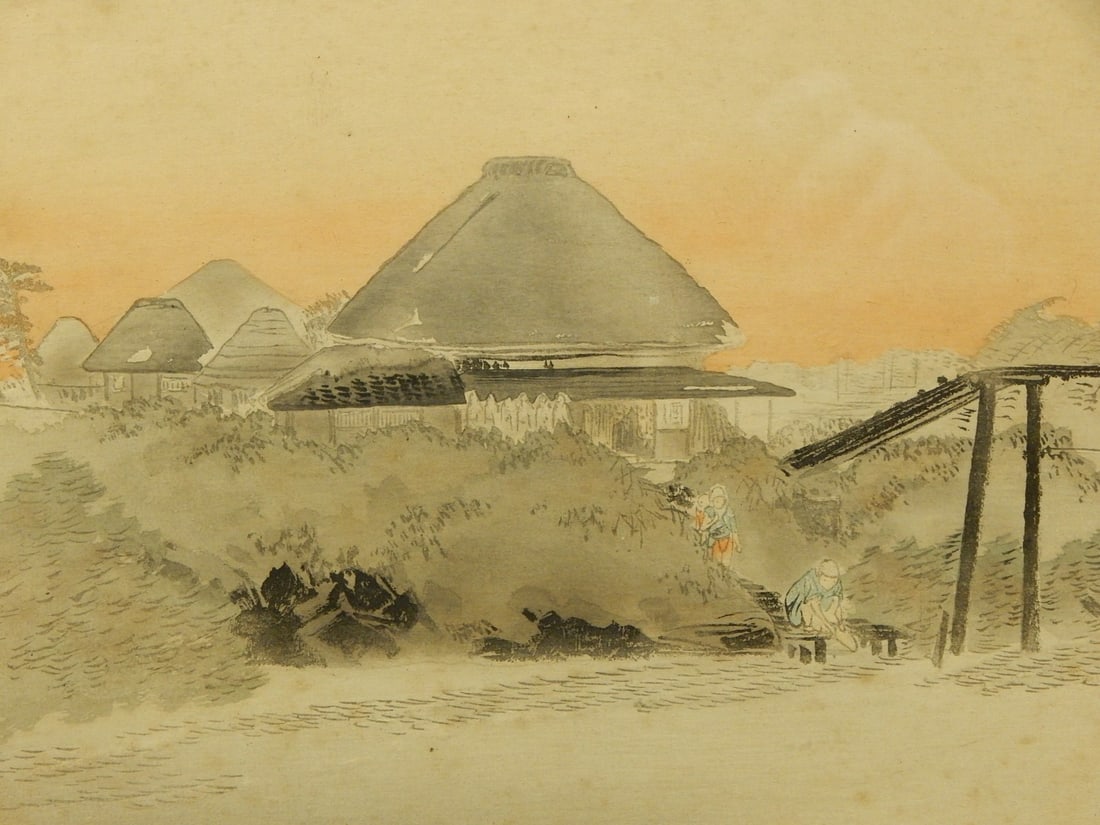 Chinese Sunset Lithograph - 3