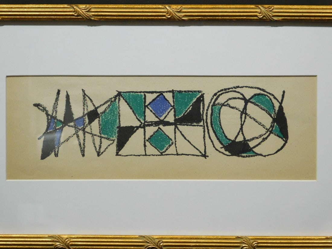 Andre Marchand: Abstract Composition, Lithograph 1947 - 2