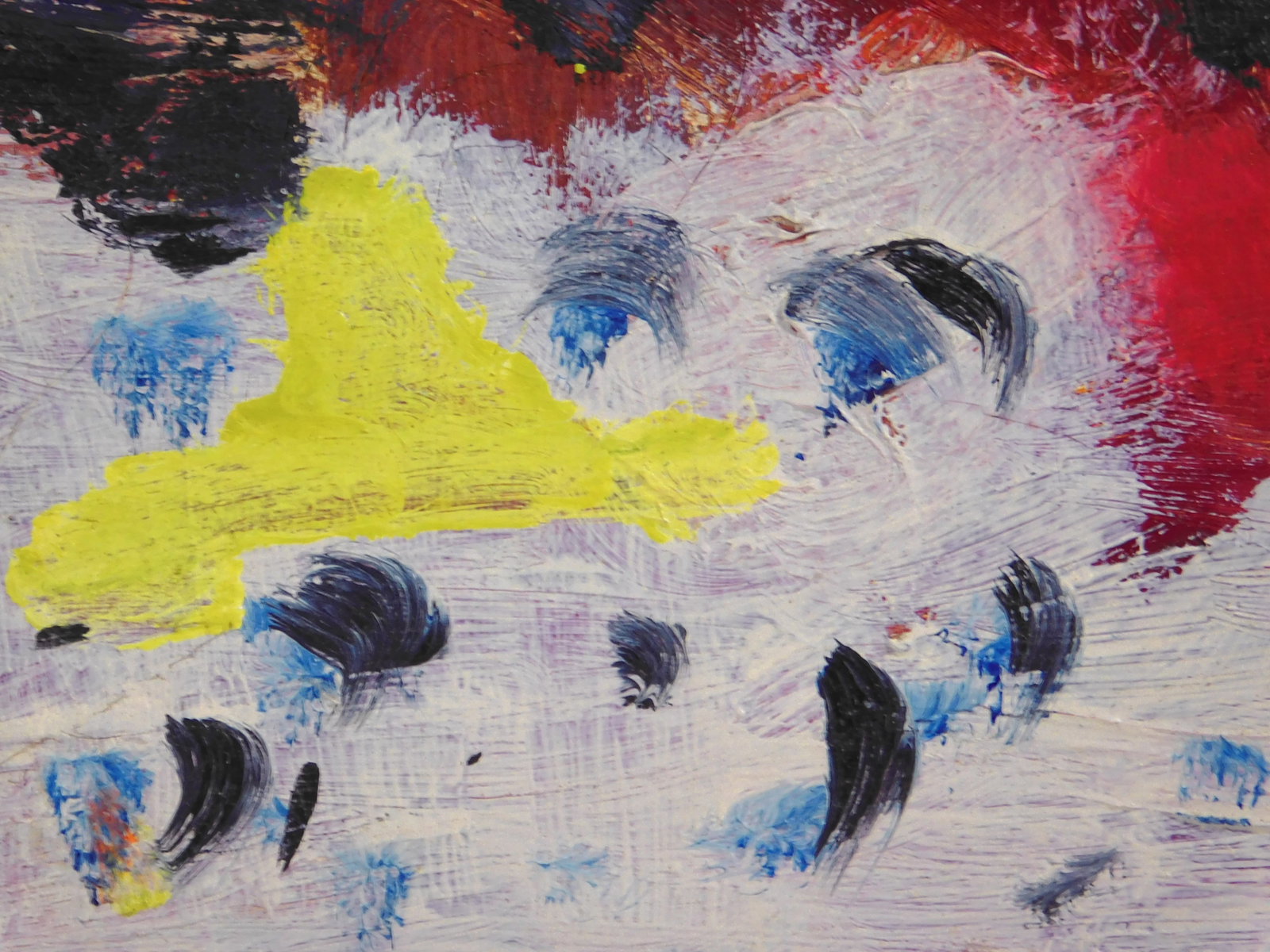 Sam Francis, attributed: Abstract Composition - 6