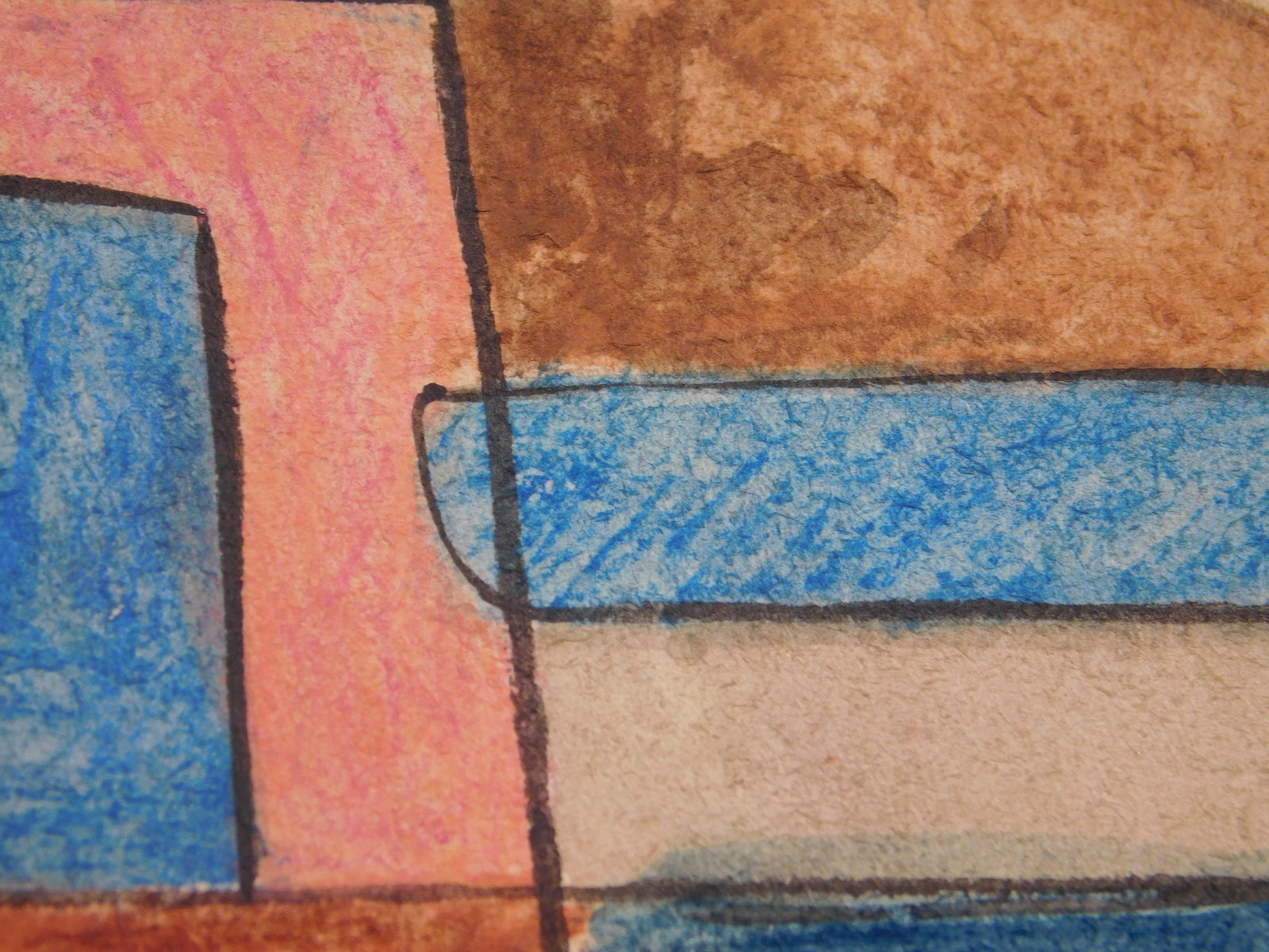 Le Corbusier, Attributed: Cubist Composition - 8