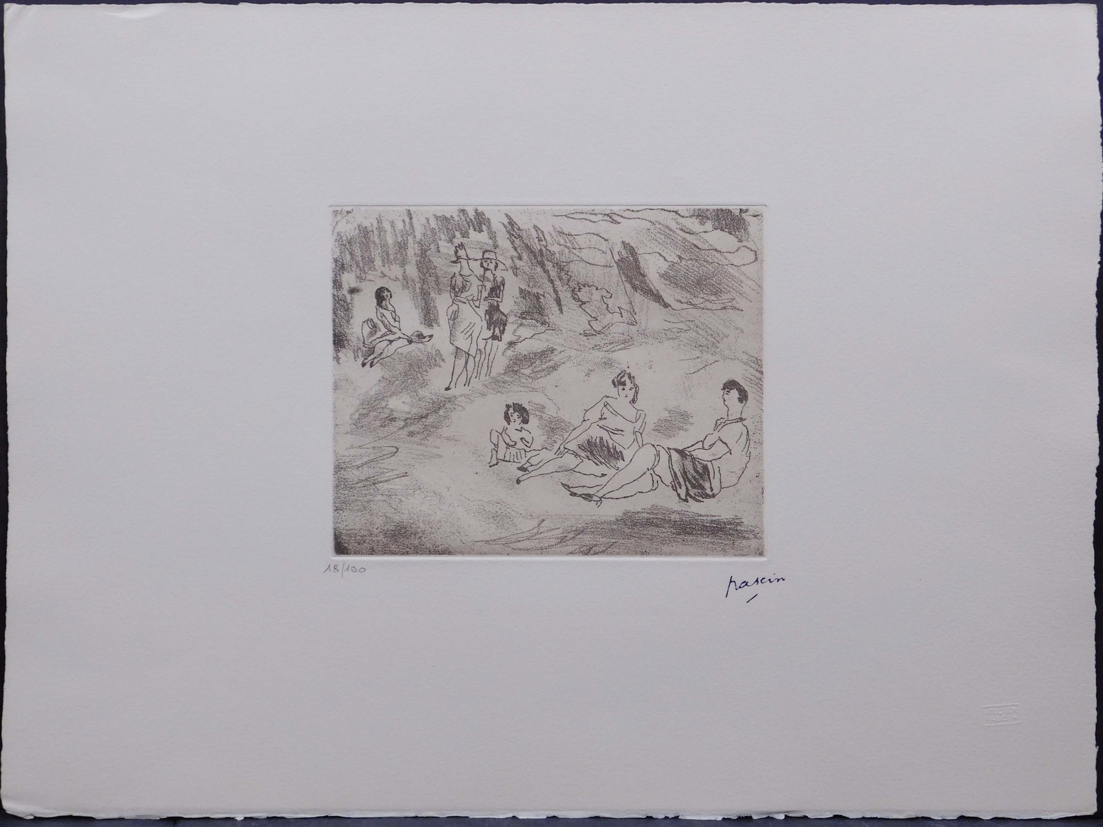 Jules Pascin: Central Park (1 of 11)