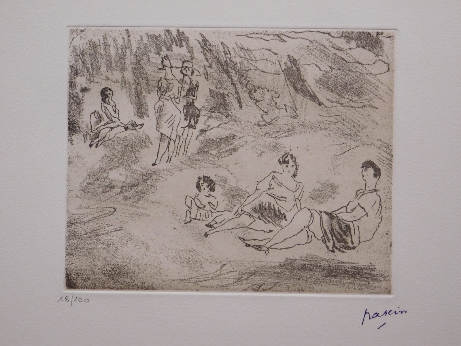 Jules Pascin: Central Park - 2