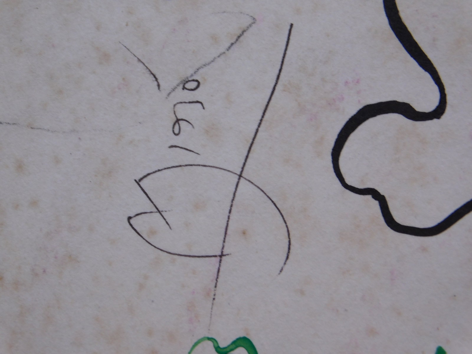 Joan Miro, Attributed: Sans Titre - 3