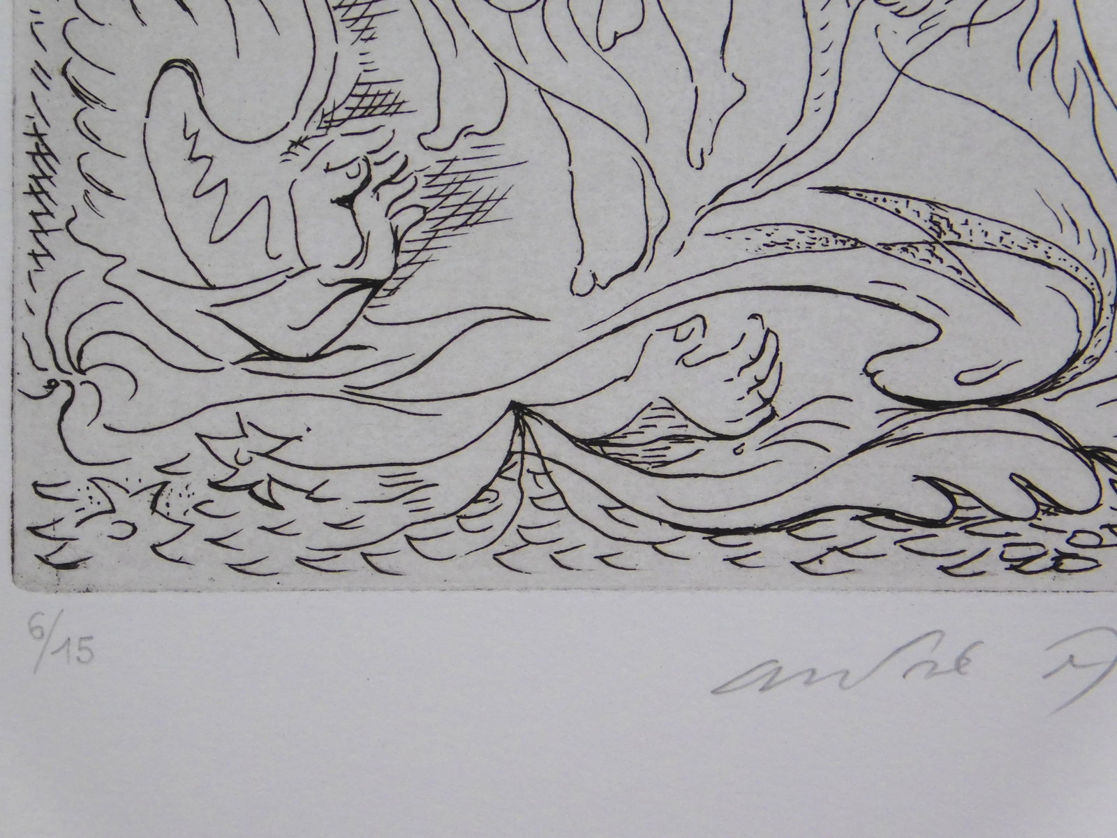 After Andre Masson: Abstract Figures - 7