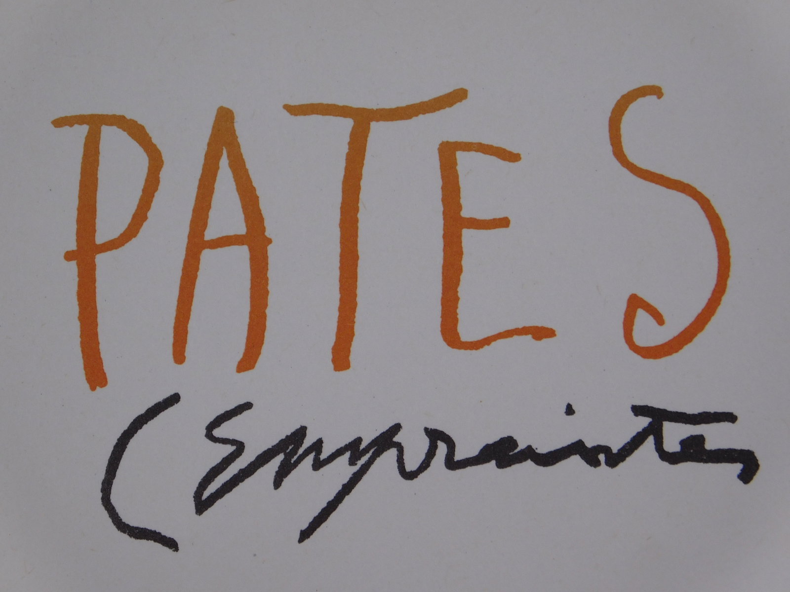 After Pablo Picasso: Pates Blanches - 11