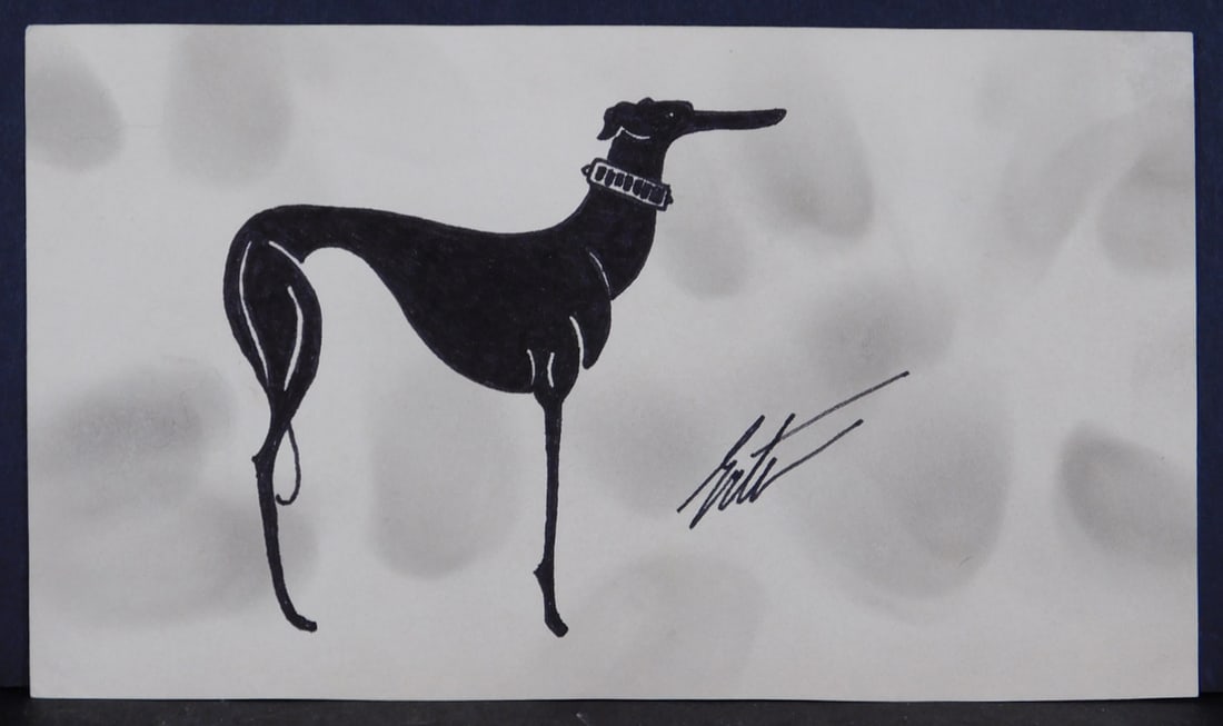 Erte, Attributed: Greyhound - 2