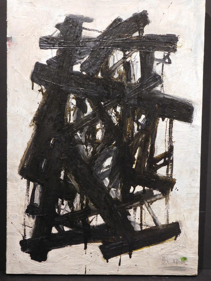 Franz Kline Attributed: Abstract Composition - 15