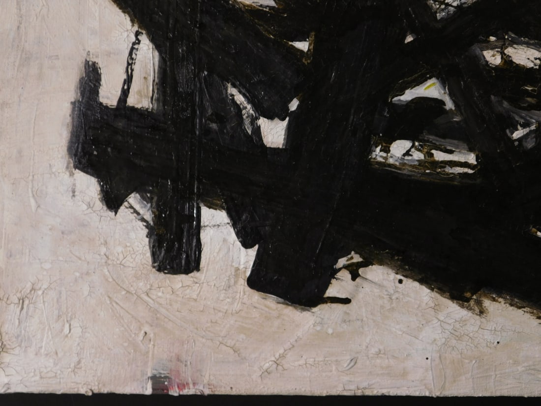 Franz Kline Attributed: Abstract Composition - 18