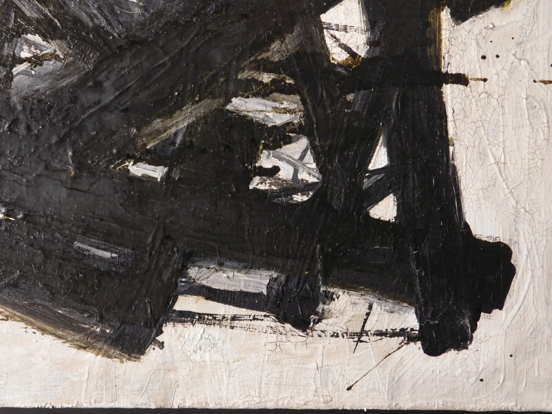 Franz Kline Attributed: Abstract Composition - 19