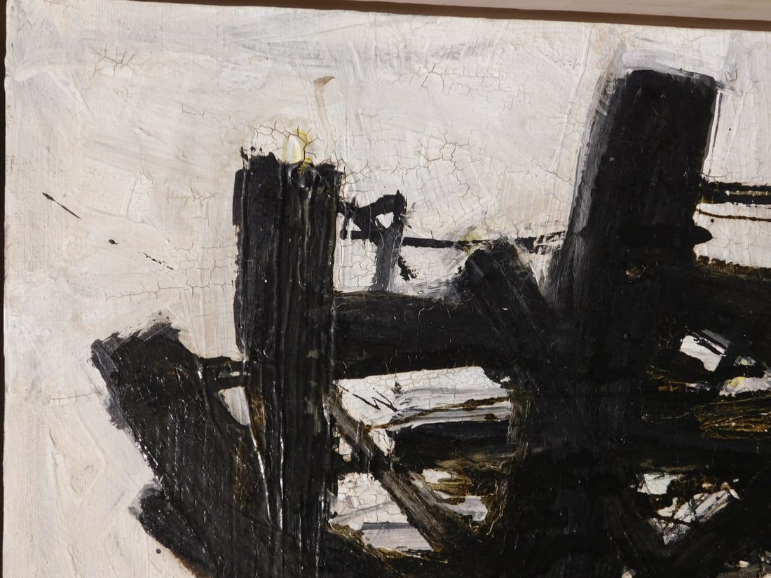 Franz Kline Attributed: Abstract Composition - 4