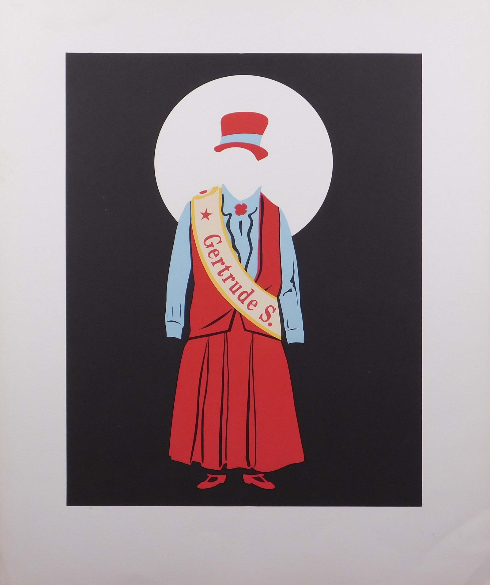 Robert E. Indiana: Gertrude Stein (1 of 7)