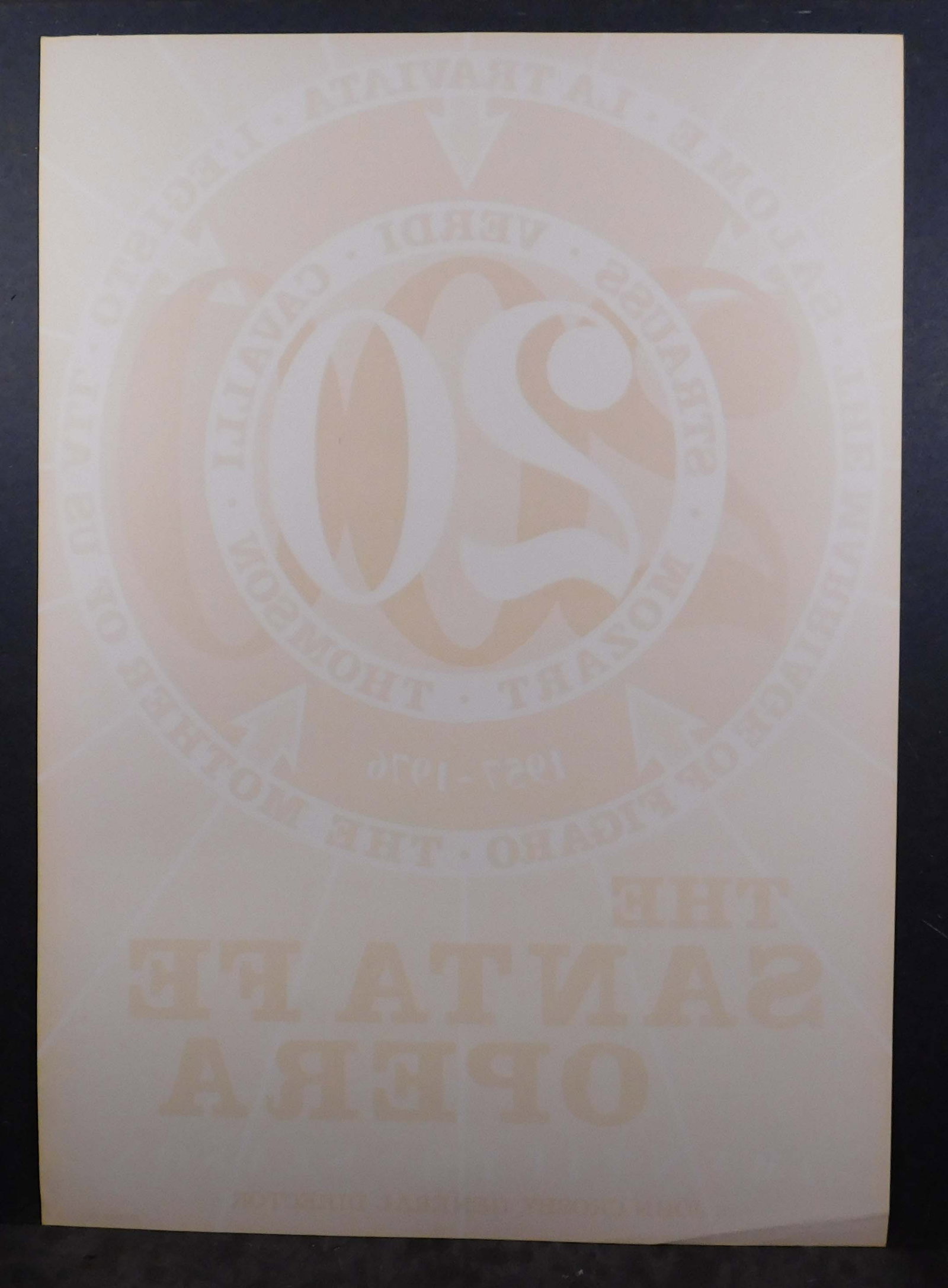 Robert E. Indiana: Santa Fe Opera - 9