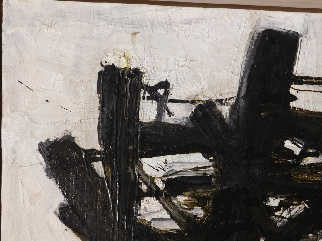 Franz Kline Attributed: Abstract Composition - 4