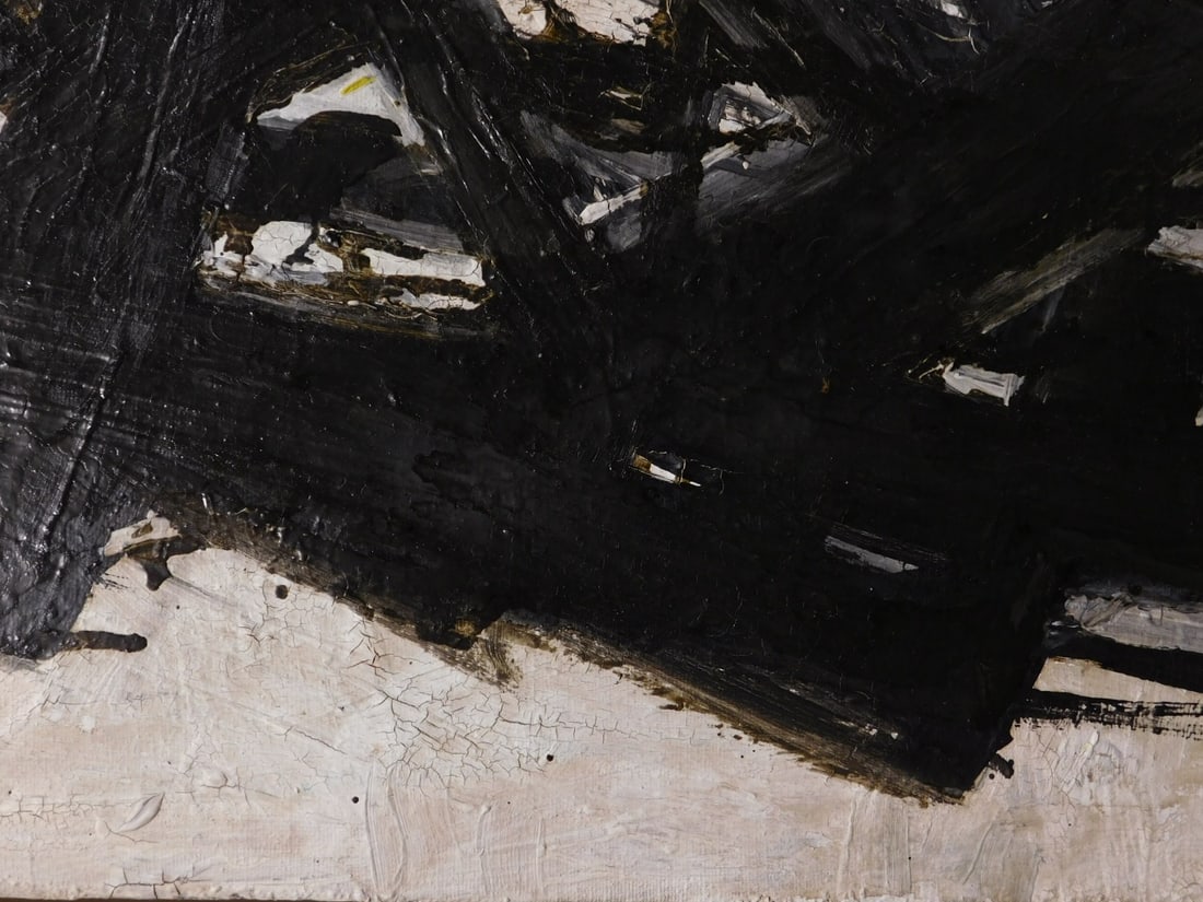Franz Kline Attributed: Abstract Composition - 8