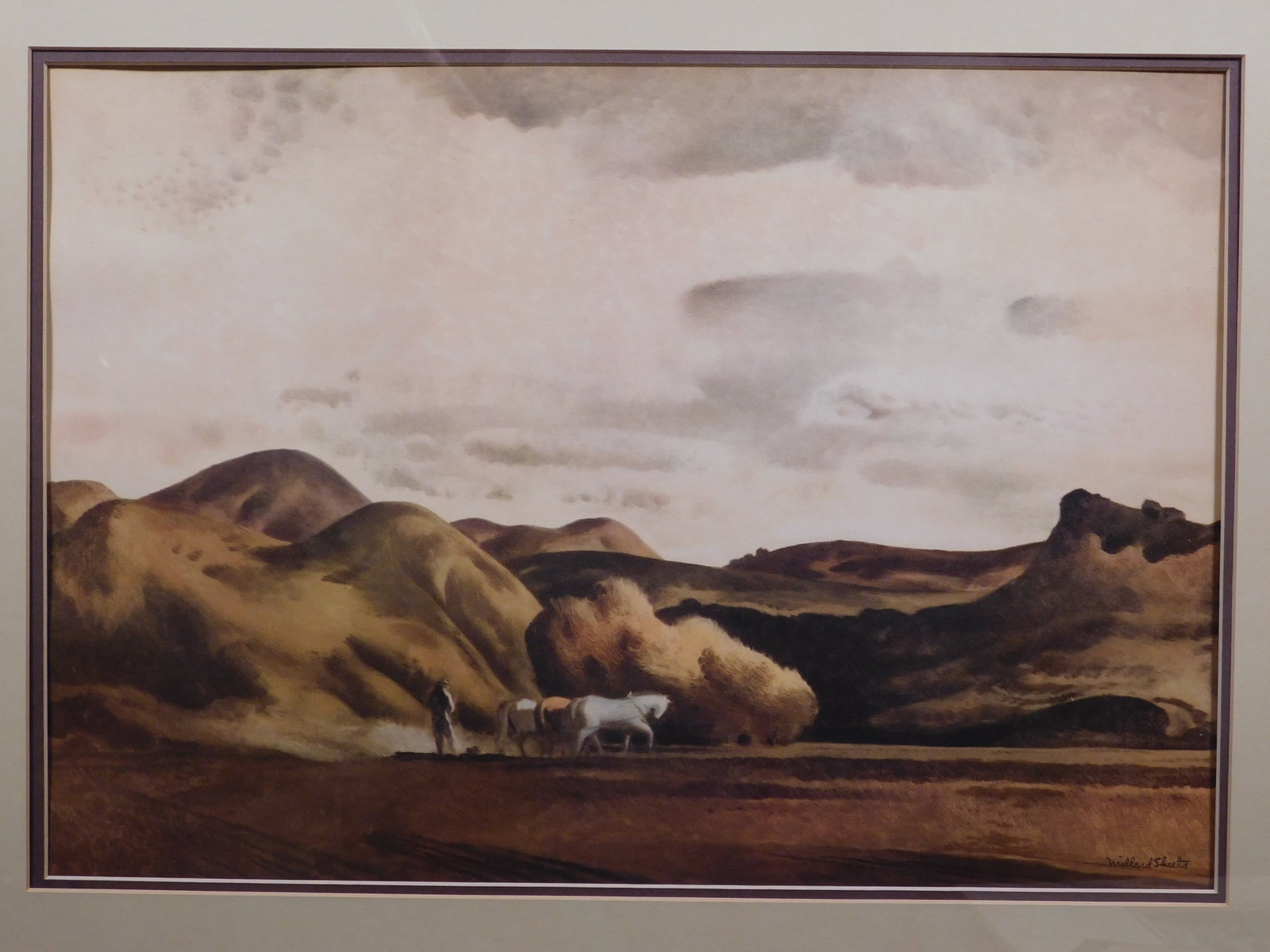 Millard Owen Sheets: Toilers at Sunset - 2