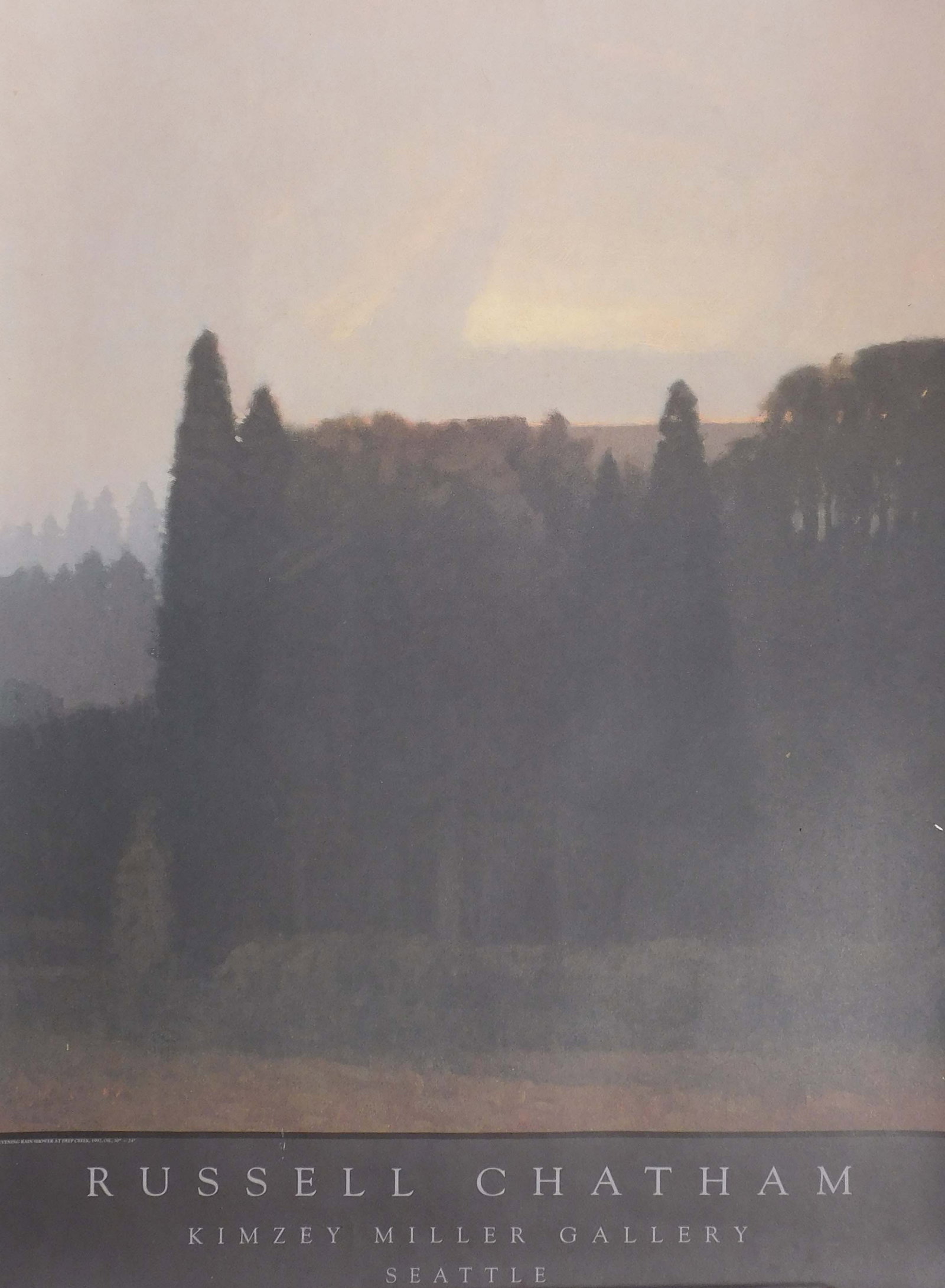 Russell Chatham: Gallery Poster (1 of 3)