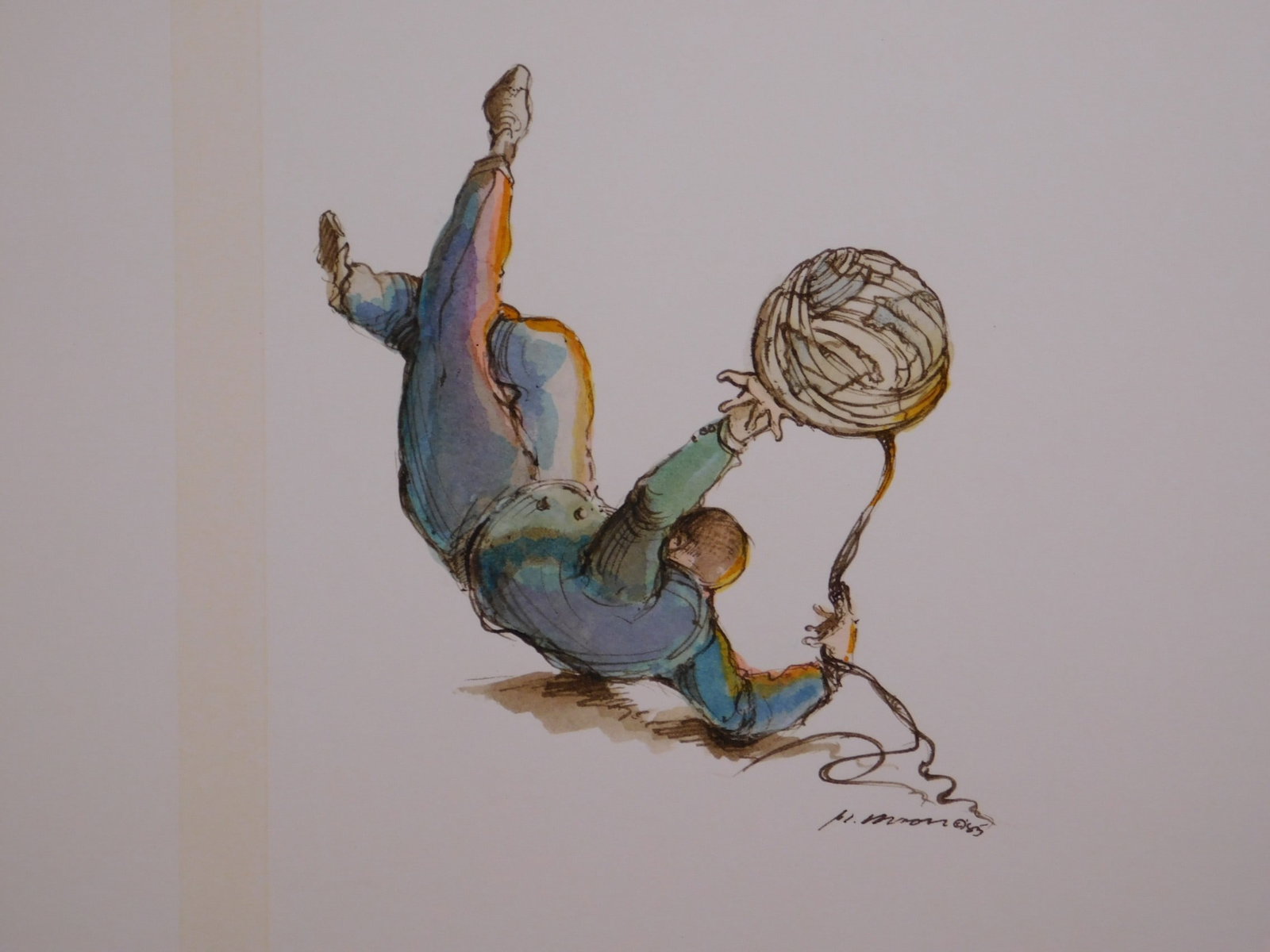 Man Falling on Back - 2