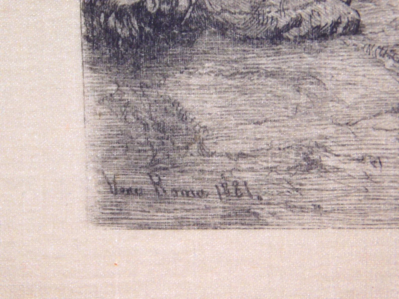 Classical Scene on Silk - 7