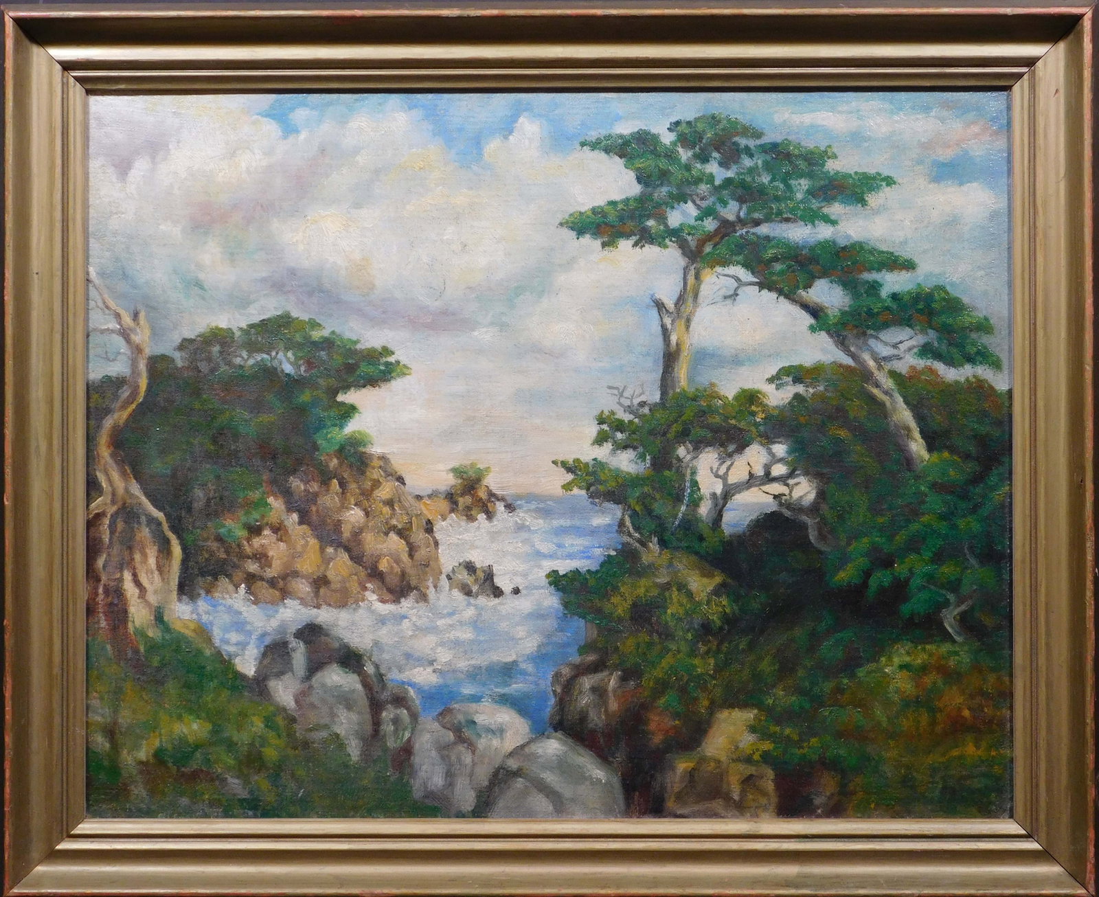After Robert William Wood: Monterey Coastal Scene (1 of 9)