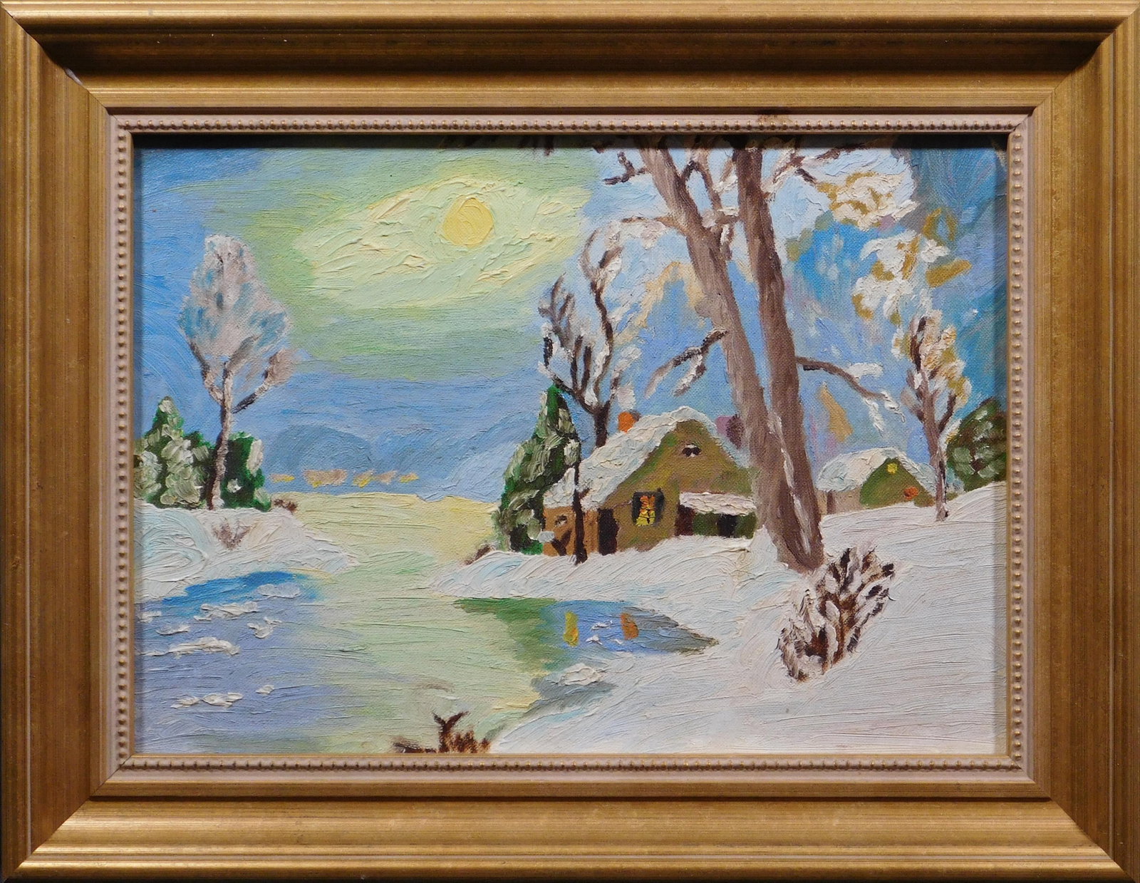 Fairfield Porter, Attributed: Winter Landscape: Fairfield Porter (American, 1907-1975) Attributed: Winter Landscape, 1966. Oil on canvas board, signed and dated verso, unframed. Fairfield Porter was born in Winnetka, Illinois. A realistic artist, h