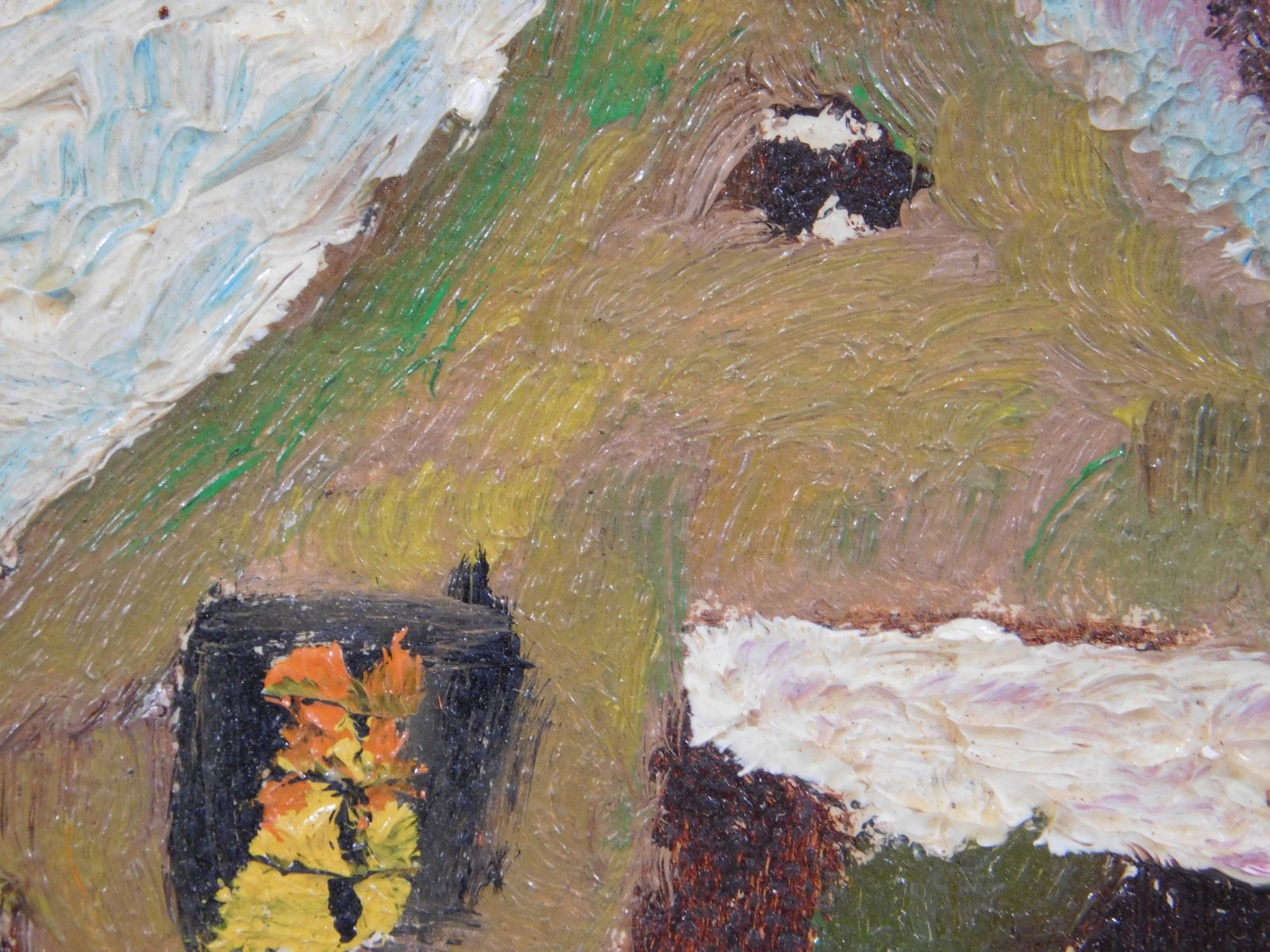 Fairfield Porter, Attributed: Winter Landscape - 7