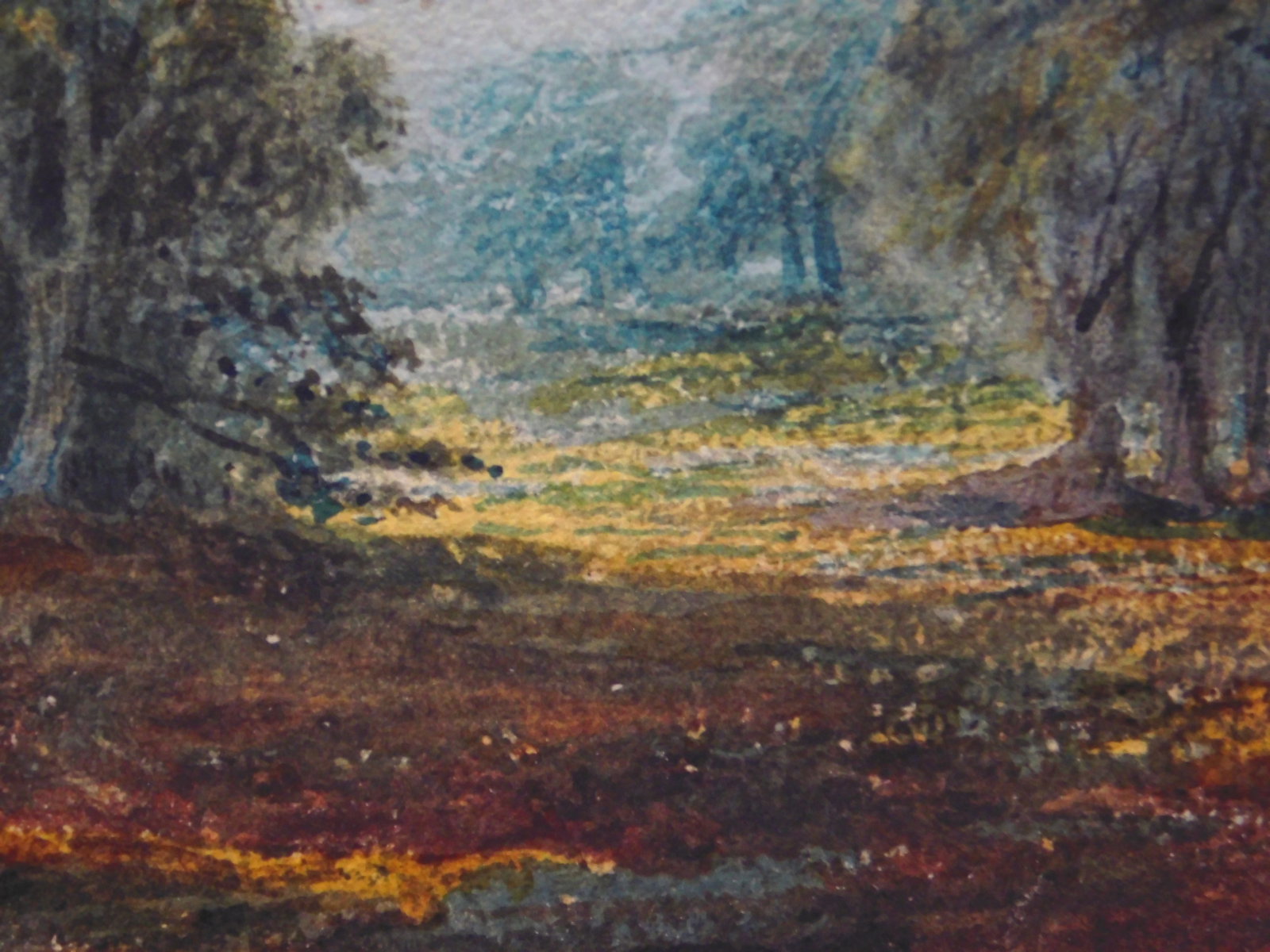 George Inness, Attributed: Autumn Landscape. - 7