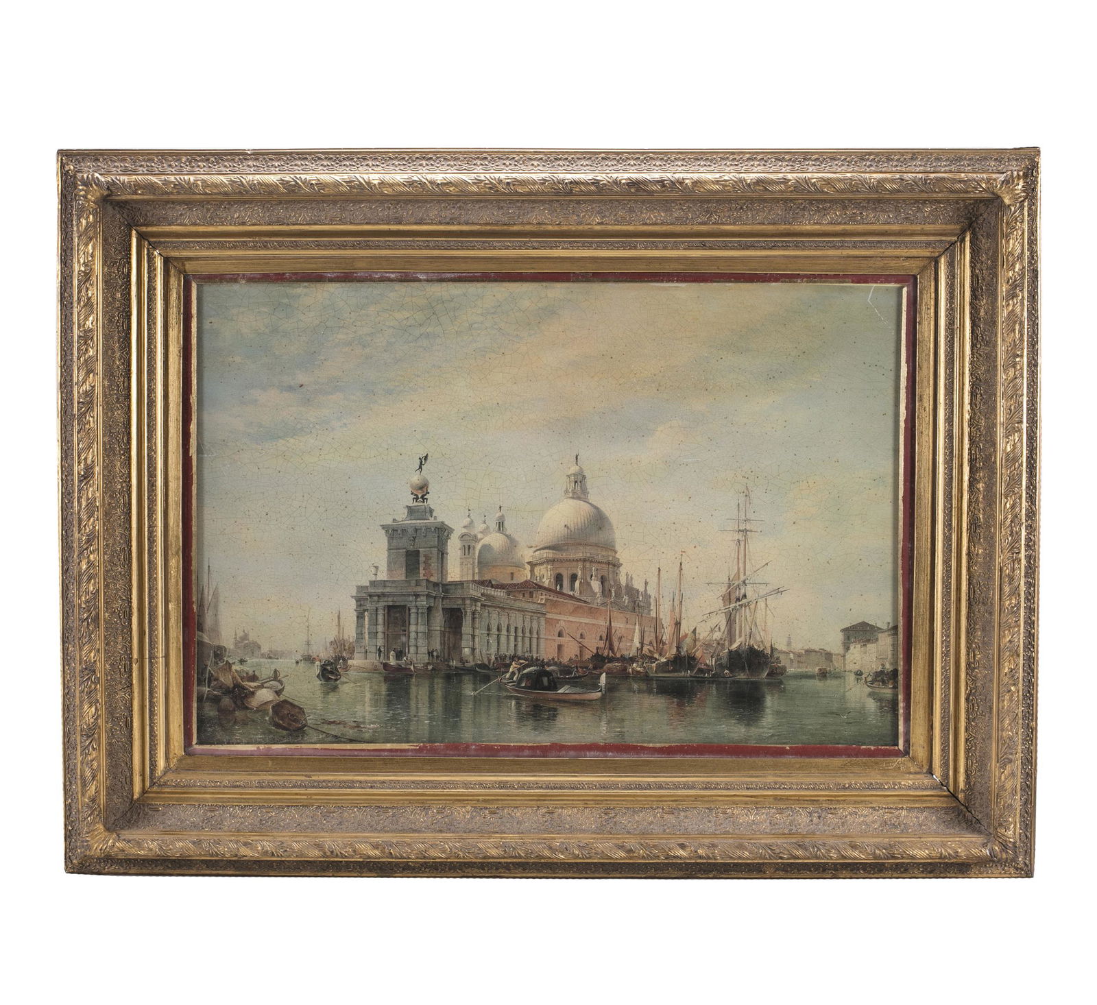 Italian Painting Maria Salute Grand Canal Venice. (1 of 1)