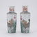 Mirror Pair Chinese Famille Verte Porcelain Vases - 3