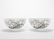 Pair Chinese Fencai Peach Blossom Porcelain Bowls
