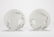 Pair Chinese Fencai Peach Blossom Porcelain Bowls - 2