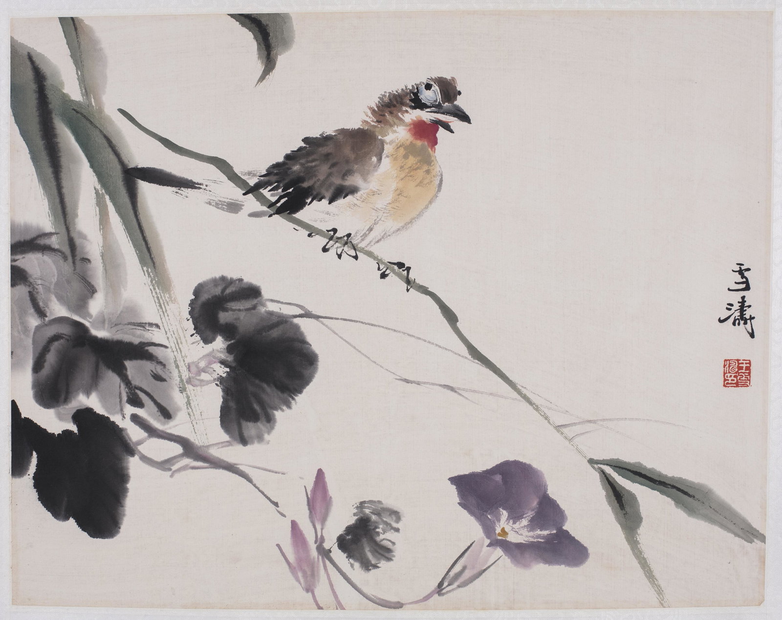 Wang Xue Tao: Chinese Painting Bird & Flower (1 of 1)