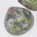 2 Chinese Cloisonne & Gilt Bronze Peach Wall Vases - 2
