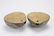 2 Chinese Cloisonne & Gilt Bronze Peach Wall Vases - 4