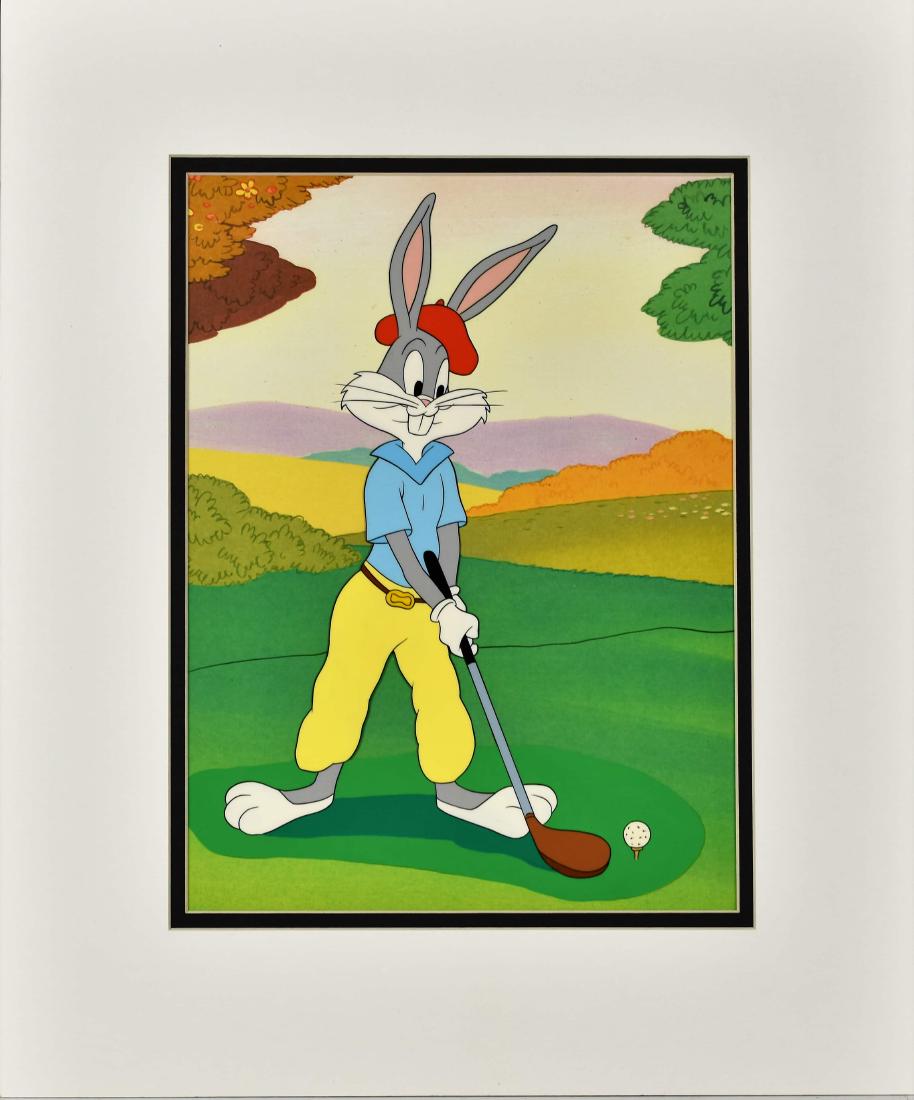 Bugs Bunny Golf Hand-Painted Prototype Matted (1 of 1)