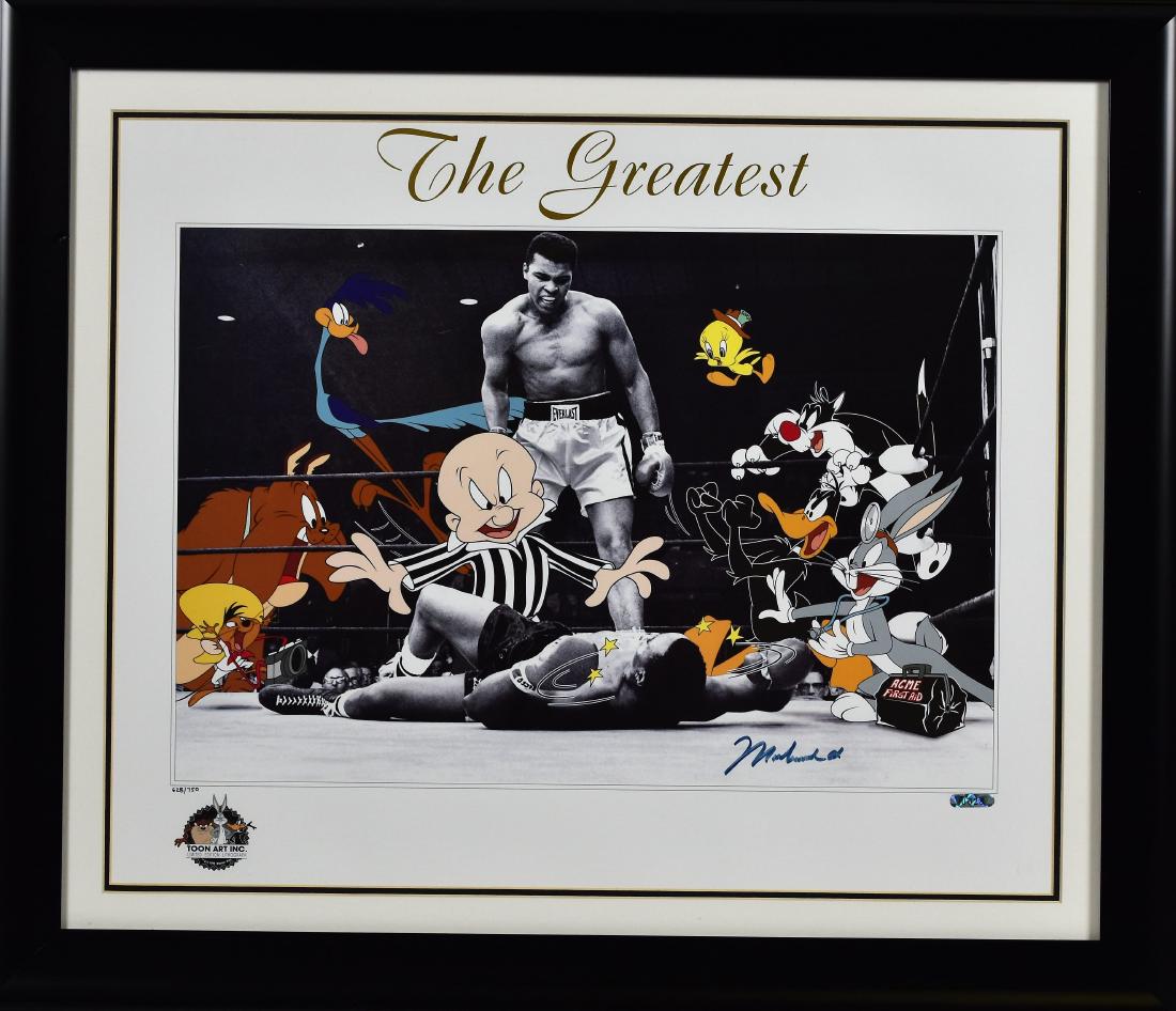Muhammad Ali Signed L.E. Litho "The Greatest" (1 of 4)