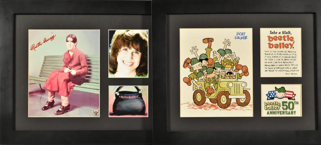 Ruth Buzzi Signed & Framed  Beatle Bailey -Signed (1 of 6)
