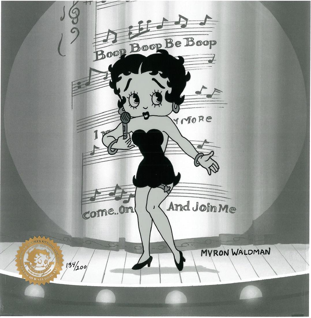 HP LE Signed Boop Cel - Evening With Betty-Waldman (1 of 3)