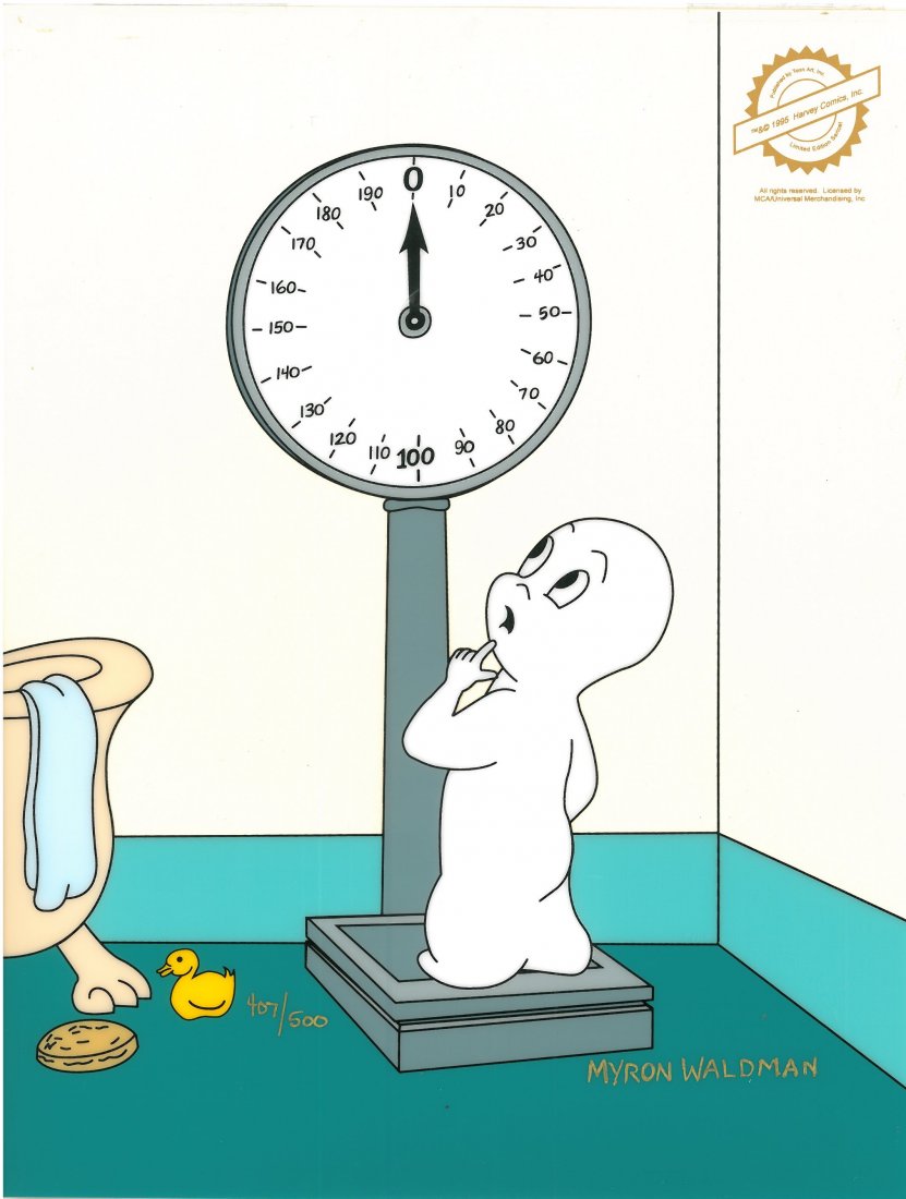 Myron Waldman - Casper Lightweight LE Cel - Signed (1 of 3)