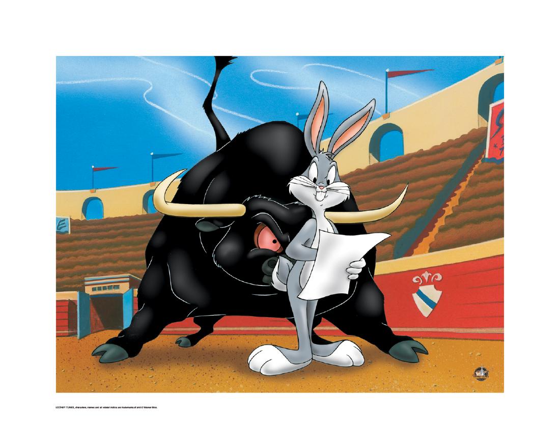 Warner Bros. Giclee - Bully For Bugs LE - Bugs Bunny (1 of 2)