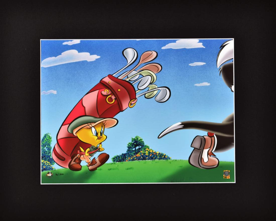 Warner Bros. LE Giclee - Tweety Bird - Caddy (1 of 3)