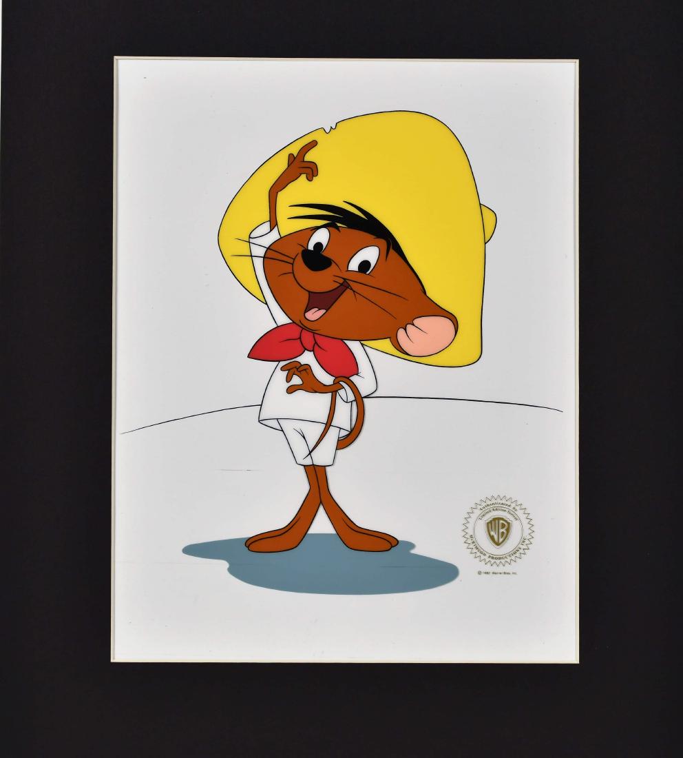 Warner Bros. L.E. Matted Sericel - Speedy Gonzales (1 of 3)