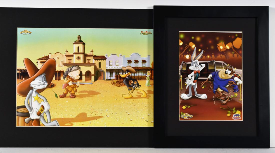 Warner Bros. LE Lithos -The Old West & Hollywood Blvd. (1 of 5)