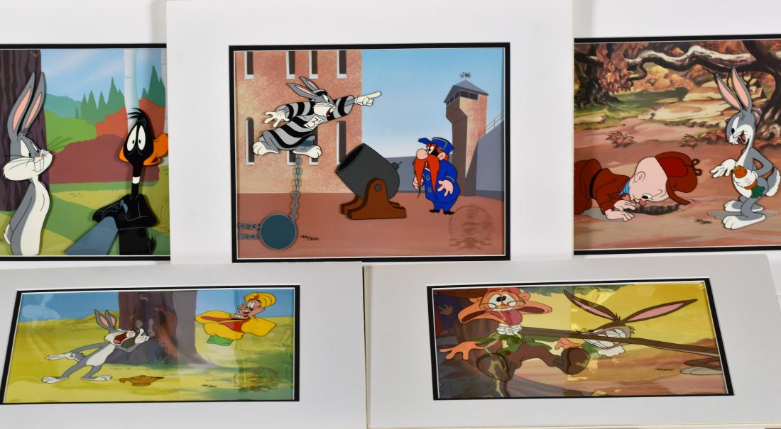 Bugs Bunny 50th- 5 LE Hand-Painted Cels (1 of 12)