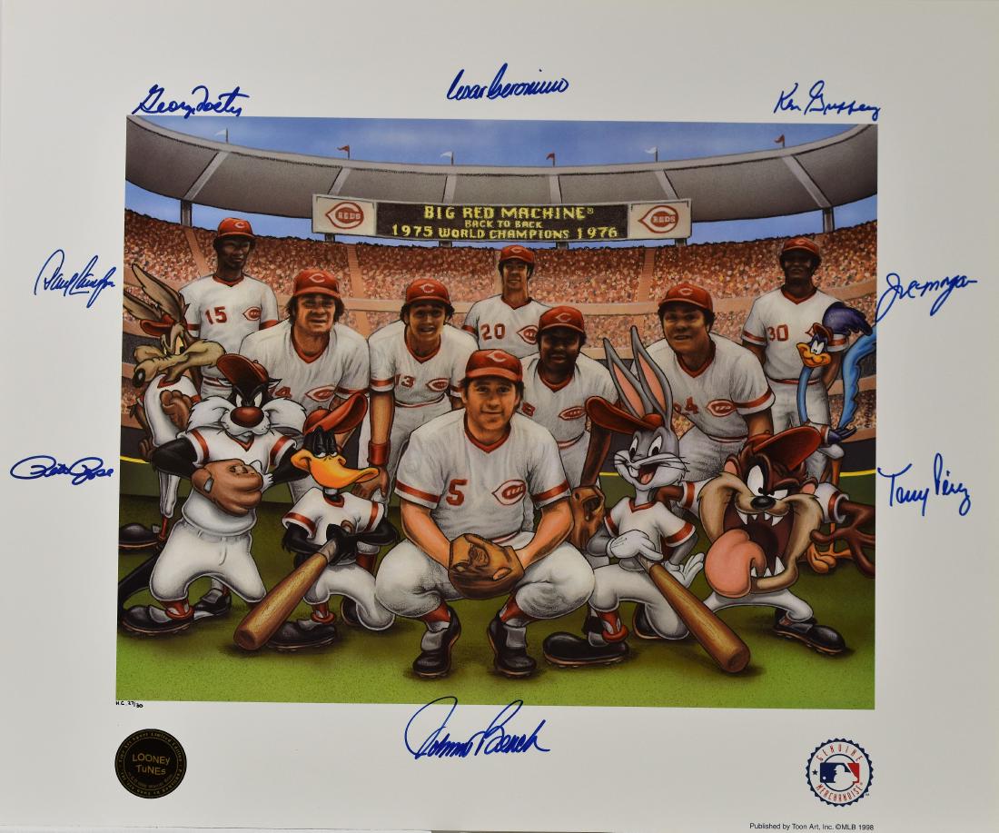 Signed Big Red Machine - 1976 Reds (1 of 6)