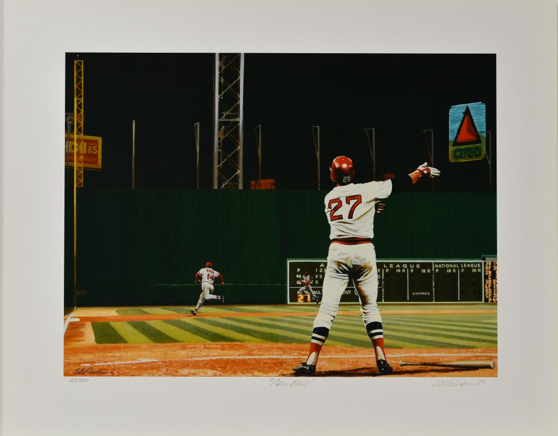 Rose & Fisk - Bill Purdom signed LE Lithograph (1 of 3)